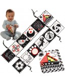 Сензорна книга, контрастна играчка за бебета